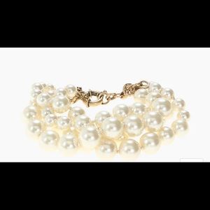 FREE ADD ON* J. Crew Pearl twisted hammock bracelet